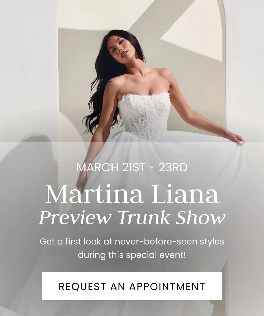 Martina Liana Preview Trunk Show at Gown Boutique of Charleston