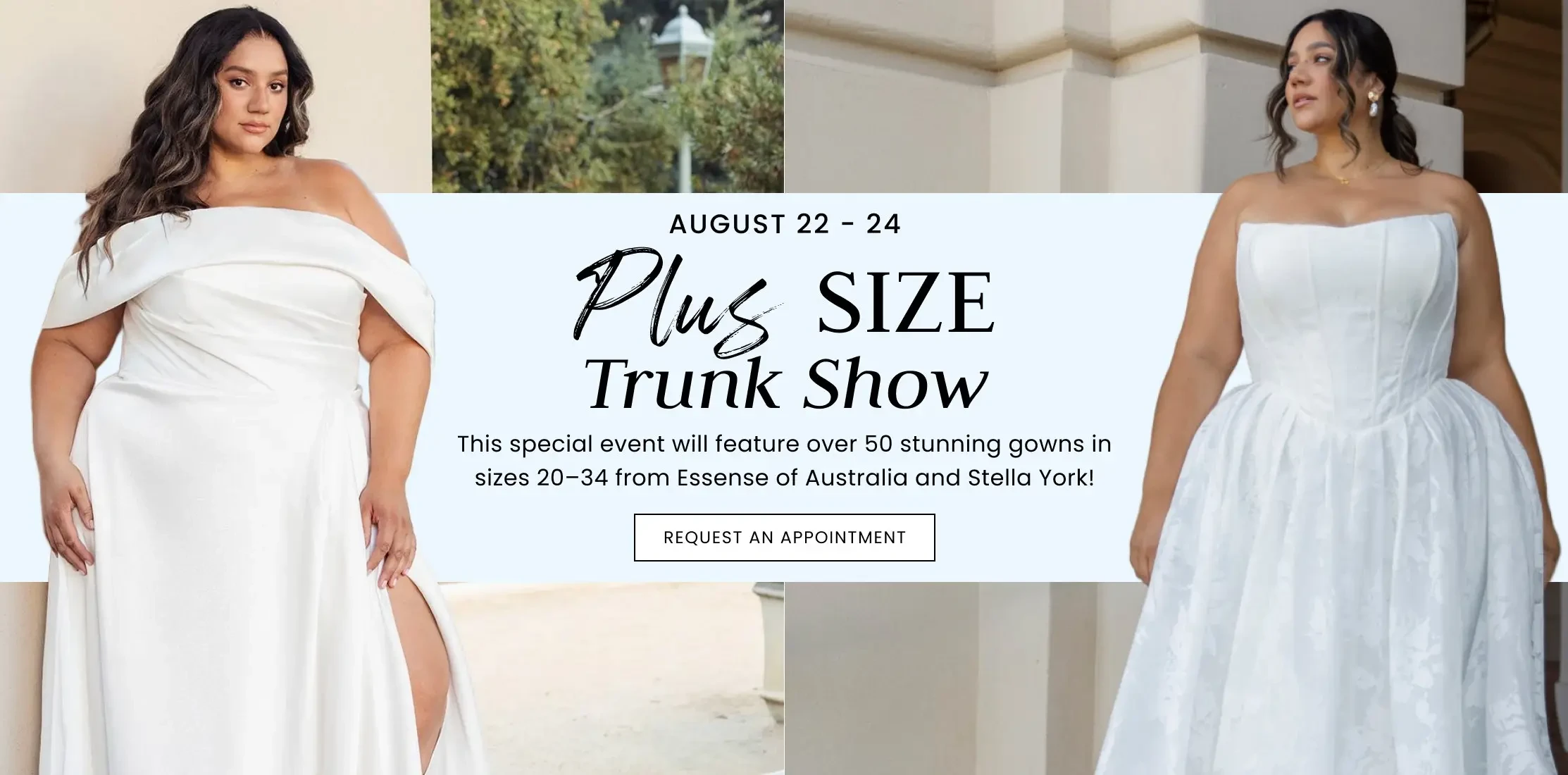 Plus Size Trunk Show at Gown Boutique of Charleston