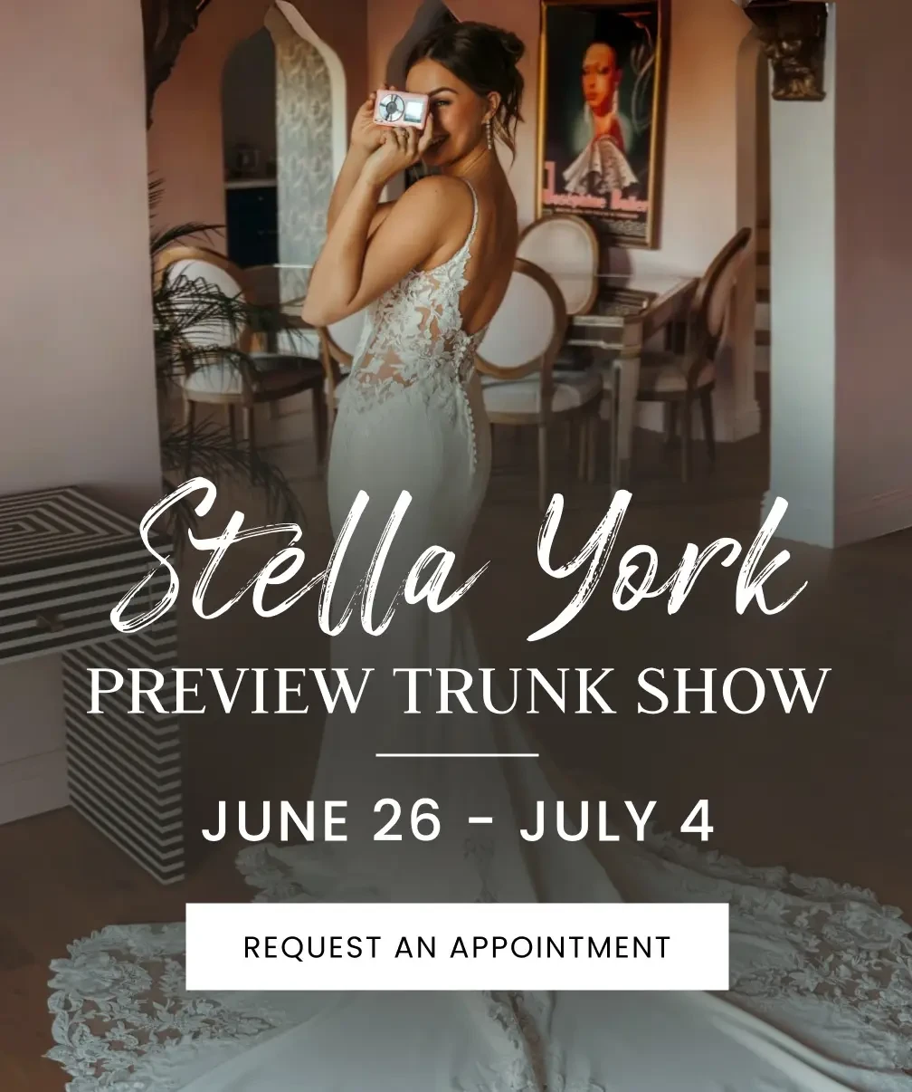 Stella York Preview Trunk Show Mobile Banner
